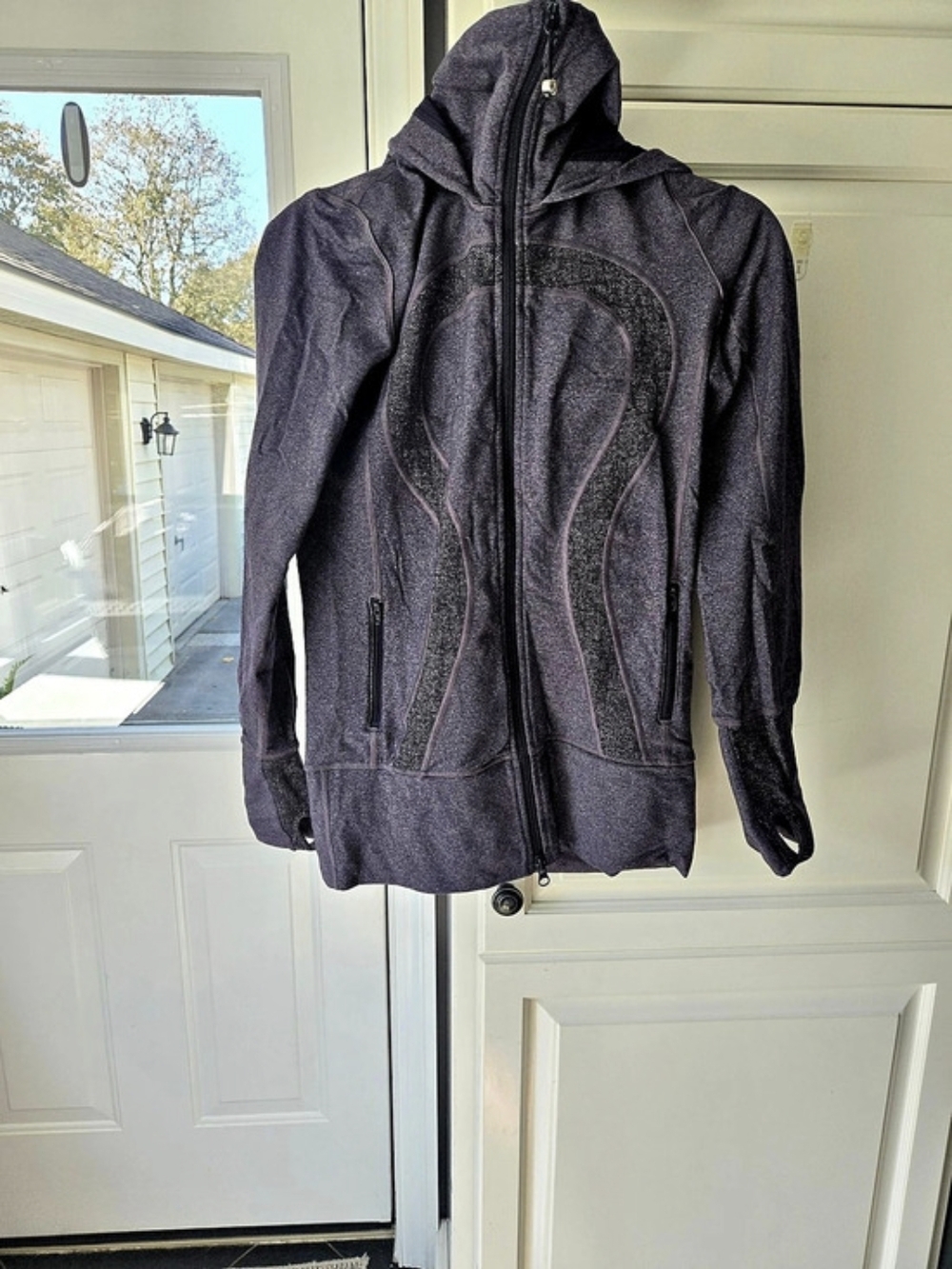lululemon In Stride Jacket Women's Hooded Jacket Size 4